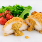 Luxury Filled Boneless/Bone-In Chicken and Coated in Crumb
